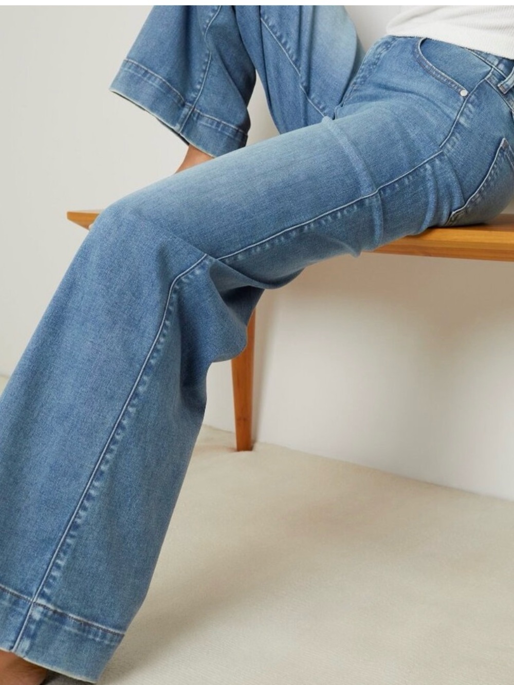 NWT UpWest Wide-Leg Jeans - Picture 9 of 12